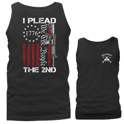 I Plead The 2nd Amendment 1776 We The People Patriotic 2A  Tank Top