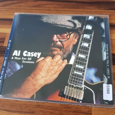 AL CASEY a man for all sessions VG+/VG+ (CD Album, Rock, Bear Family)