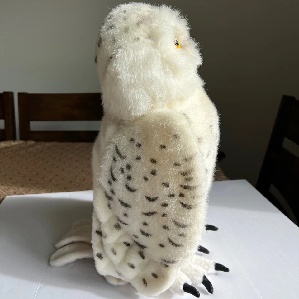 Mack the Snowy Owl Stuffed Animal Discovery Channel Wild Life Plush - NEW - Image 4 of 4