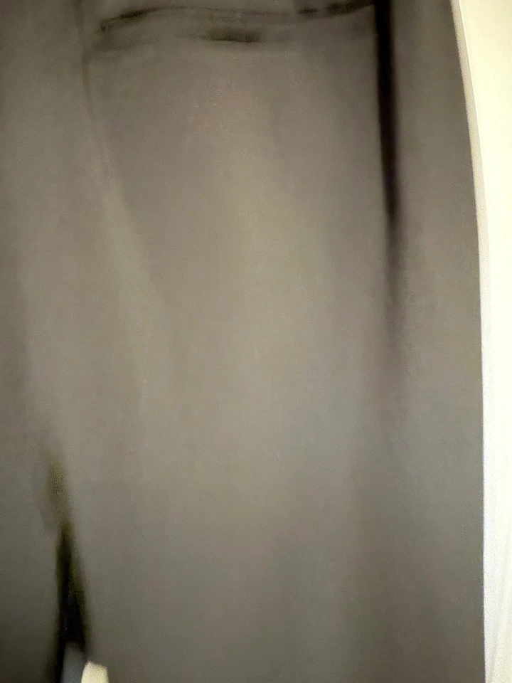 JOHN ROCHA Black Crepe Skirt Knee Length Elastic Waist Size S - Image 2 of 4