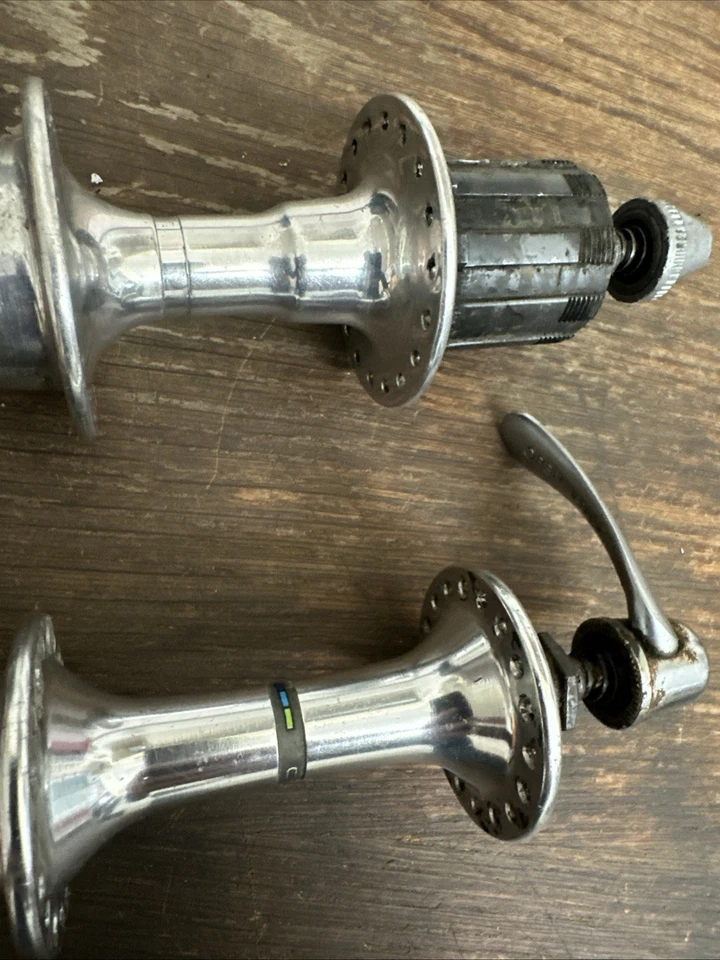 Shimano 600 Ultegra FH-6400 UG & HB-6400 Road Hubs -36h w/QR's-6/7-Spd 126mm #03 - Image 3 of 4