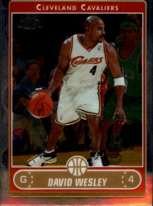 2006-07 Topps Chrome #125 David Wesley - BSK
