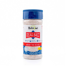 10 Ounce Redmond Real Sea Salt - Natural Unrefined Gluten Free Fine, Shaker 1