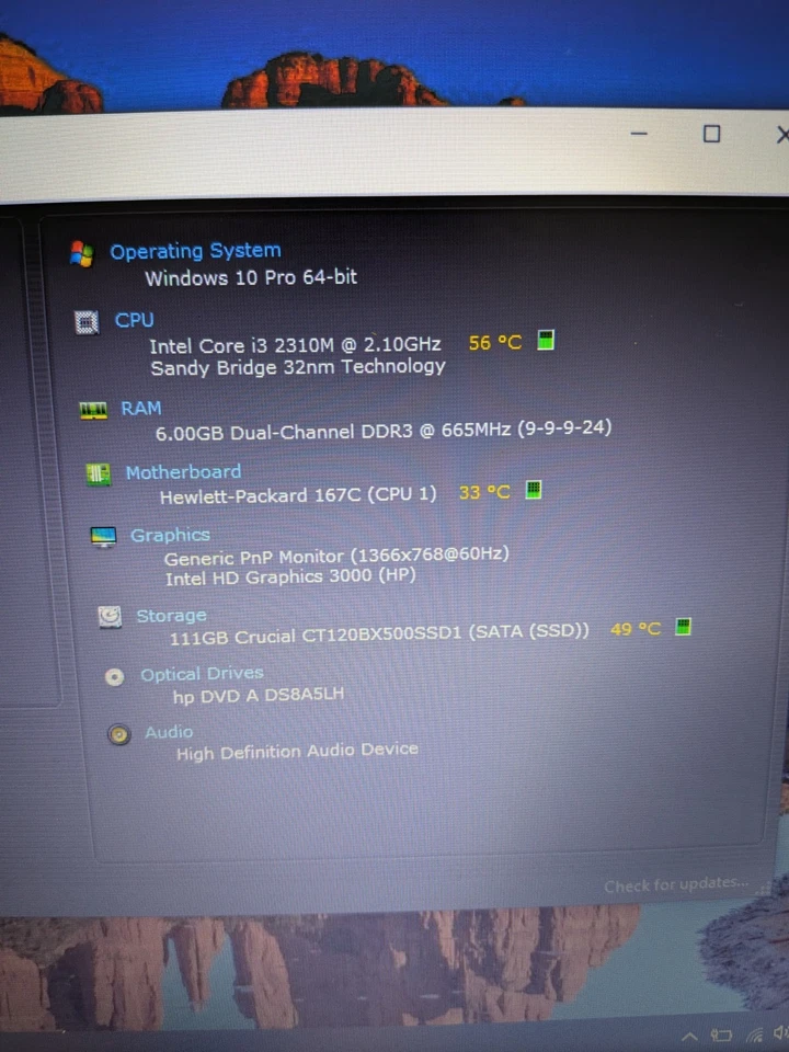 HP PROBOOK 4530s 15.6" LAPTOP i3 6GB RAM 120GB SSD CHARGER OFFICE 2019 MOUSE DVD - Image 2 of 4