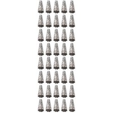 200 pcs Zinc Alloy Spacer Beads Caps Durable Beads Caps Zinc Alloy Accessories