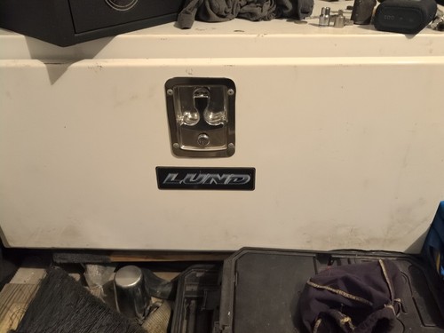 Buyers 18×18"×36" Steel Underbody Box , White , With Original Keys