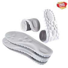 Super Soft Comfort Insoles - 2 Pairs of U-Shape Memory Foam Insoles for Men 8-11
