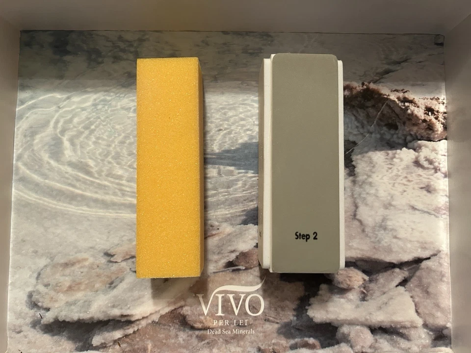 Vivo Per Lei Minerales del Mar Muerto Exquisito Set de Manicura - Jacinto Caja Abierta Foto 4 de 4