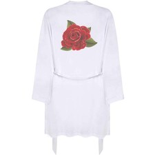 Small 'Splendid Red Rose' Adult Dressing Robe / Gown RO00126047 