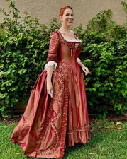 Vintage Medieval Victorian Civil War Southern Belle Victorian Evening Gowns