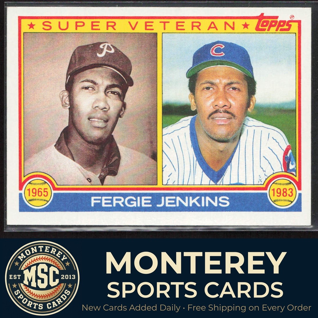 Fergie Jenkins 1983 Topps Super Veteran #231