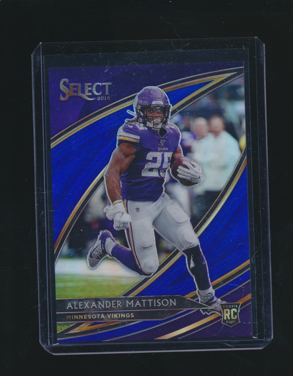 ALEXANDER MATTISON 2019 PANINI SELECT BLUE PRIZM RC PARALLEL 22/75 #284
