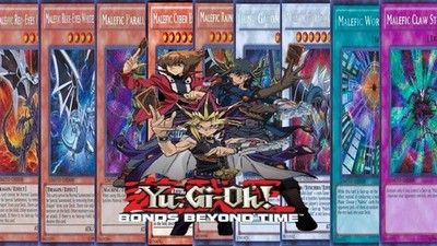 Yugioh 3D Bonds Beyond Time Movie Pack YMP1 Secret Rare NM