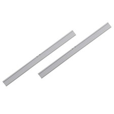 2 Pcs Useful Window Wiper Strips Replacement Rubber for Squeegee