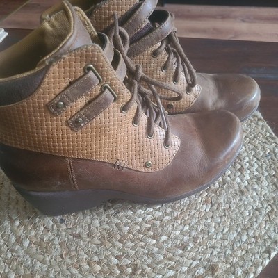 Rocky 4EurSole Concerto Boots Tan Multi-Brown Women's US Size US 7-7.5 EU38 M
