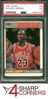 1987 FLEER #59 MICHAEL JORDAN BULLS HOF PSA 5