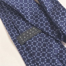 ROBERT TALBOTT Best of Class Men's Silk Necktie USA Designer Geometric Blue. F8