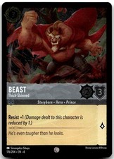 Lorcana Beast - Thick-Skinned Ursula's Return 4 176/204 Common Foil NM SALE 