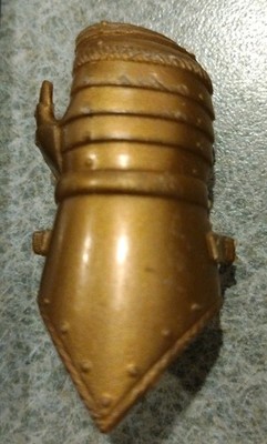 1968 Marx Johnny West Sir Gordon The Gold Knight Right Gauntlet Some Damage