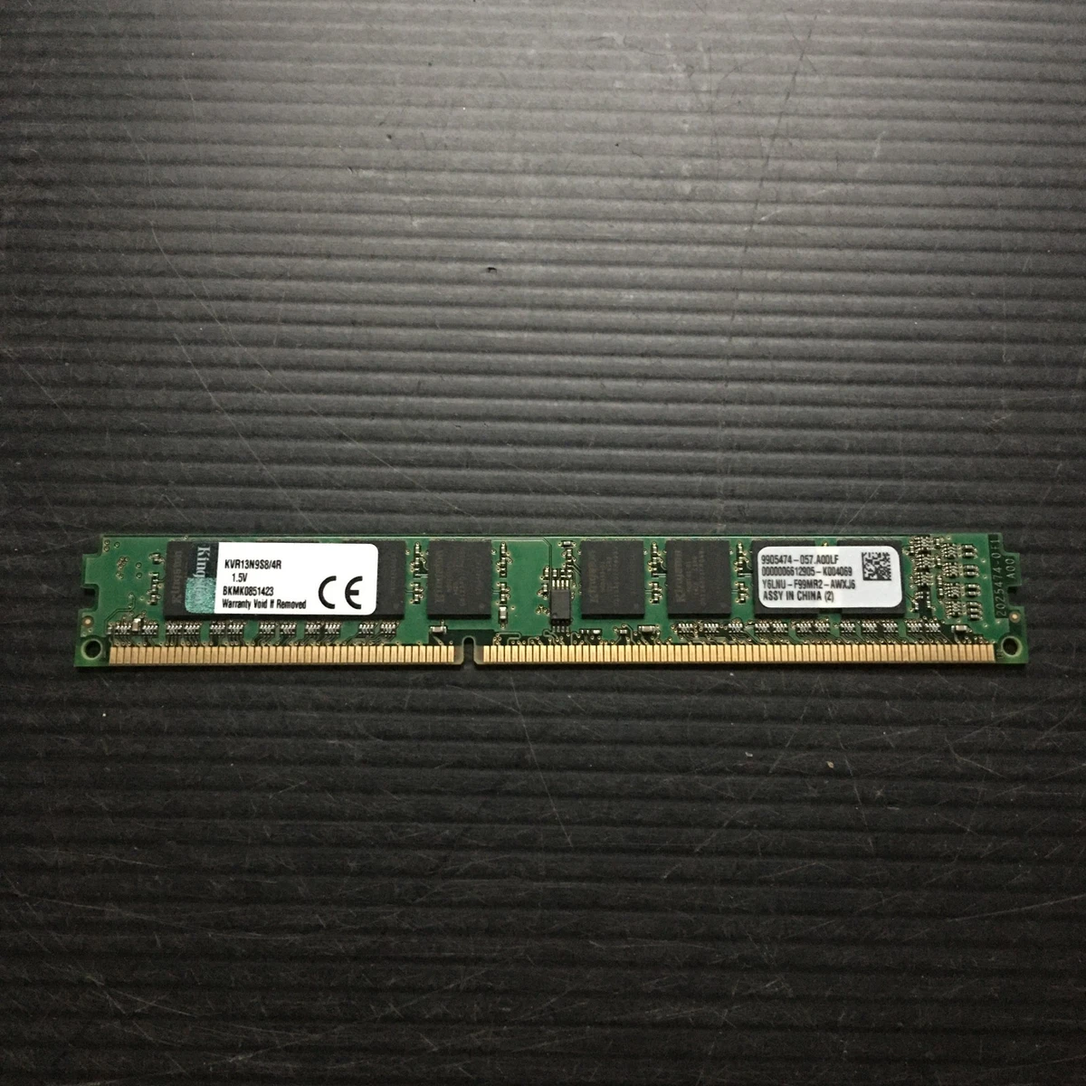 Barrette RAM Kingston 4GB DDR3-1333MHz PC3-10600E - ECC, CL9, 1.5V (Occasion)