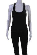 Lululemon Womens Black Scoop Neck Racerback Sleeveless Active Top Size 6