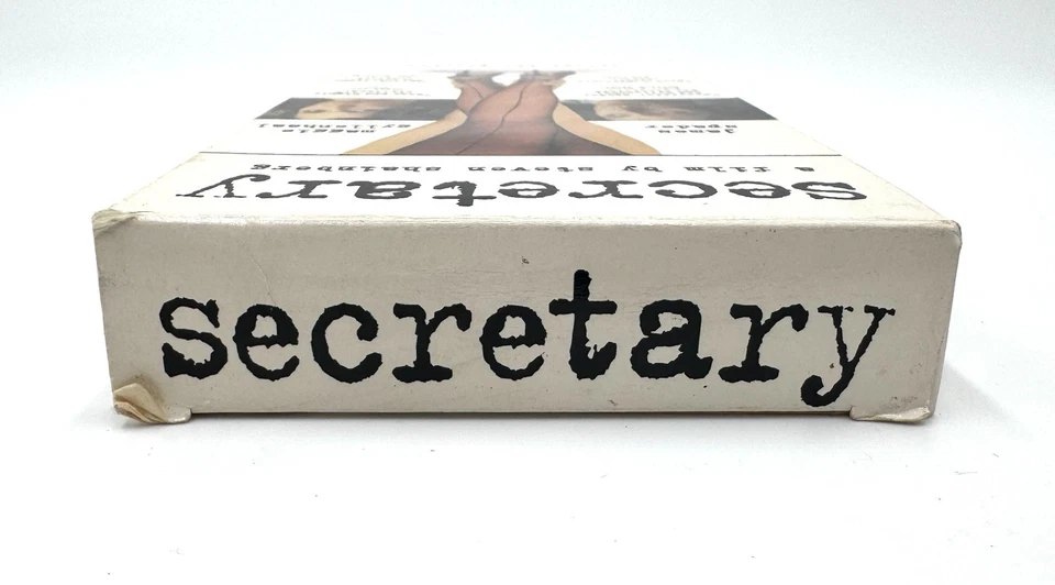 Secretary VHS Tape Movie Film (James Spader, Maggie Gyllenhaal) 2002 - Tested - Image 4 of 4