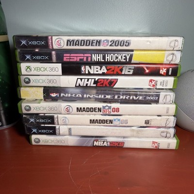 Xbox 360 & Original Xbox Games - Pick Your Game - YOU CHOOSE - Cheap Sports Lot