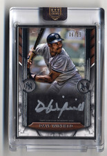 2022 Topps Museum Coll. DAVE WINFIELD Yankees #MFA-DW Framed Silver Auto #06/15
