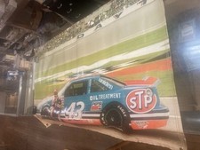 30” X 48” Richard Petty Daytona Race Event Poster 1970s Canvas Plastic Vintage