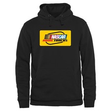 Men's Black NASCAR Home Tracks Logo Pullover Hoodie