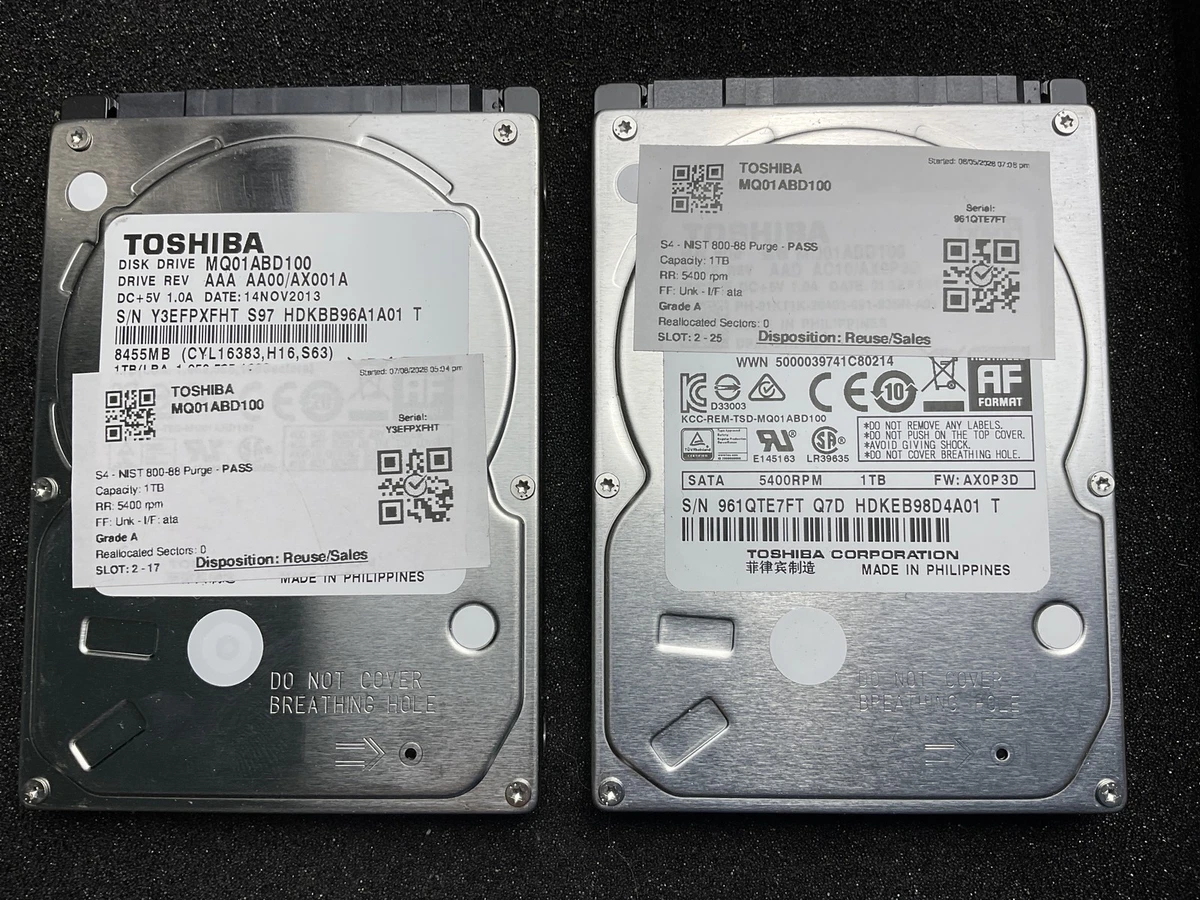 Toshiba 1 TB Internal Hard Disk Drives for sale | eBay