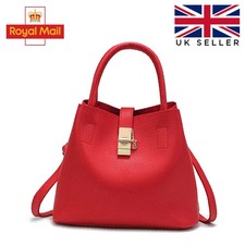Elegant Leather Ladies shoulder Tote bag shopper bags Women's hand bag UK New