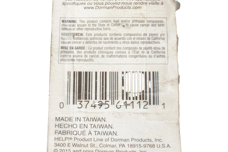 Cabina de drenaje del radiador Dorman 9/16 pulgadas para camioneta Toyota 1975-1995 número de pieza 61112 Foto 3 de 4