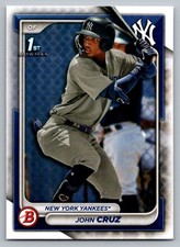 2024 Bowman #BP-77 John Cruz Prospects