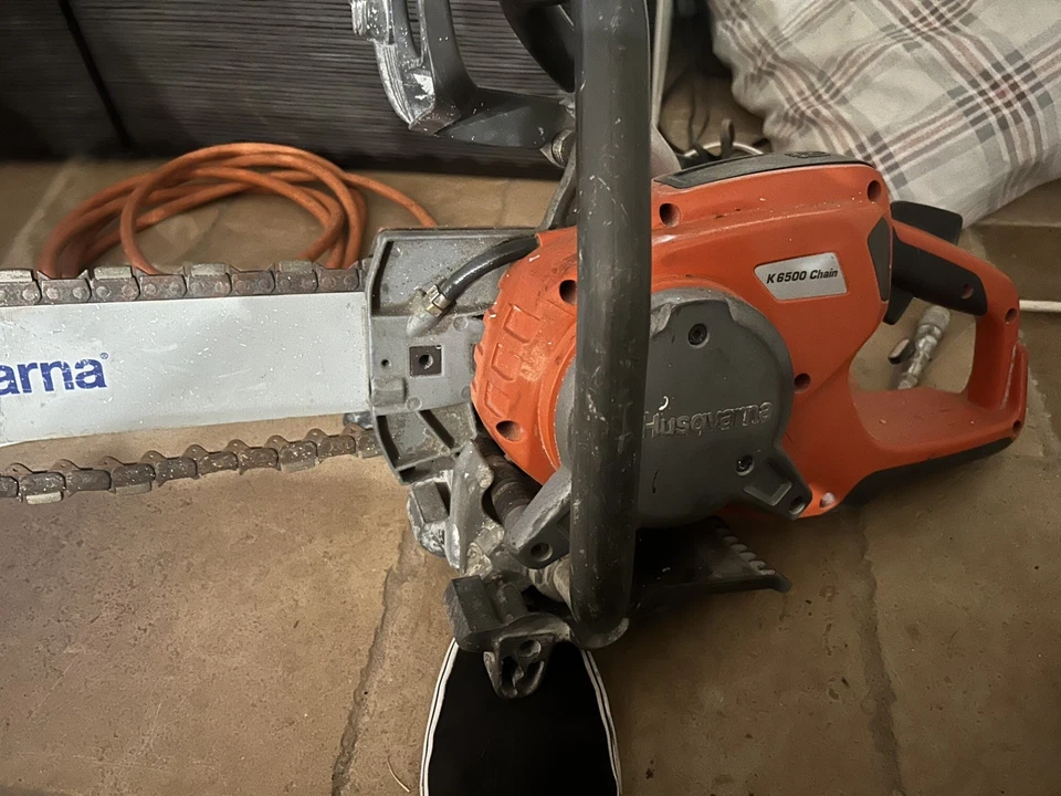 Motosierra de corte de hormigón Husqvarna K6500 Foto 4 de 4
