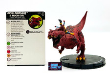 Marvel Heroclix Devil Dinosaur & Moon Girl #G006 w/ Card Avengers Infinity Set