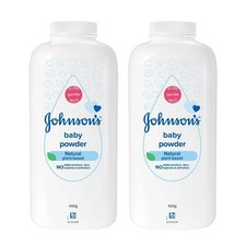 Johnson  Johnson Baby Powder For New Born Babies - 2 x 400g