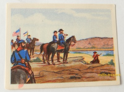 Bild CHROMO Schokolade MARTOUGIN Der allgemeine Fortschritt CROOK Nr. 69 Album SITTING BULL