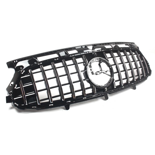 GT Grille GLA45 W/Camera Chrome For Mercedes-Benz H247 GLA200 GLA250 2020-2023 - Picture 2 of 14