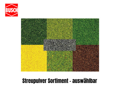 Busch 7051 Streupulver für Pflanzen und Felder Streumaterial 40g | auswählbar