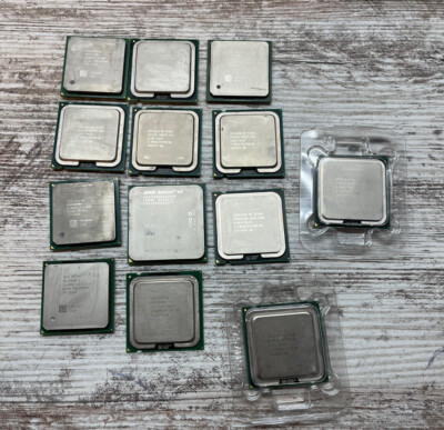 Lot of 13 Mixed CPU's, E4500 x3, E2410, ETZ
