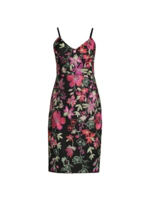 GUESSFloral Embroidered Sheath Dress women's size 2 with Tags