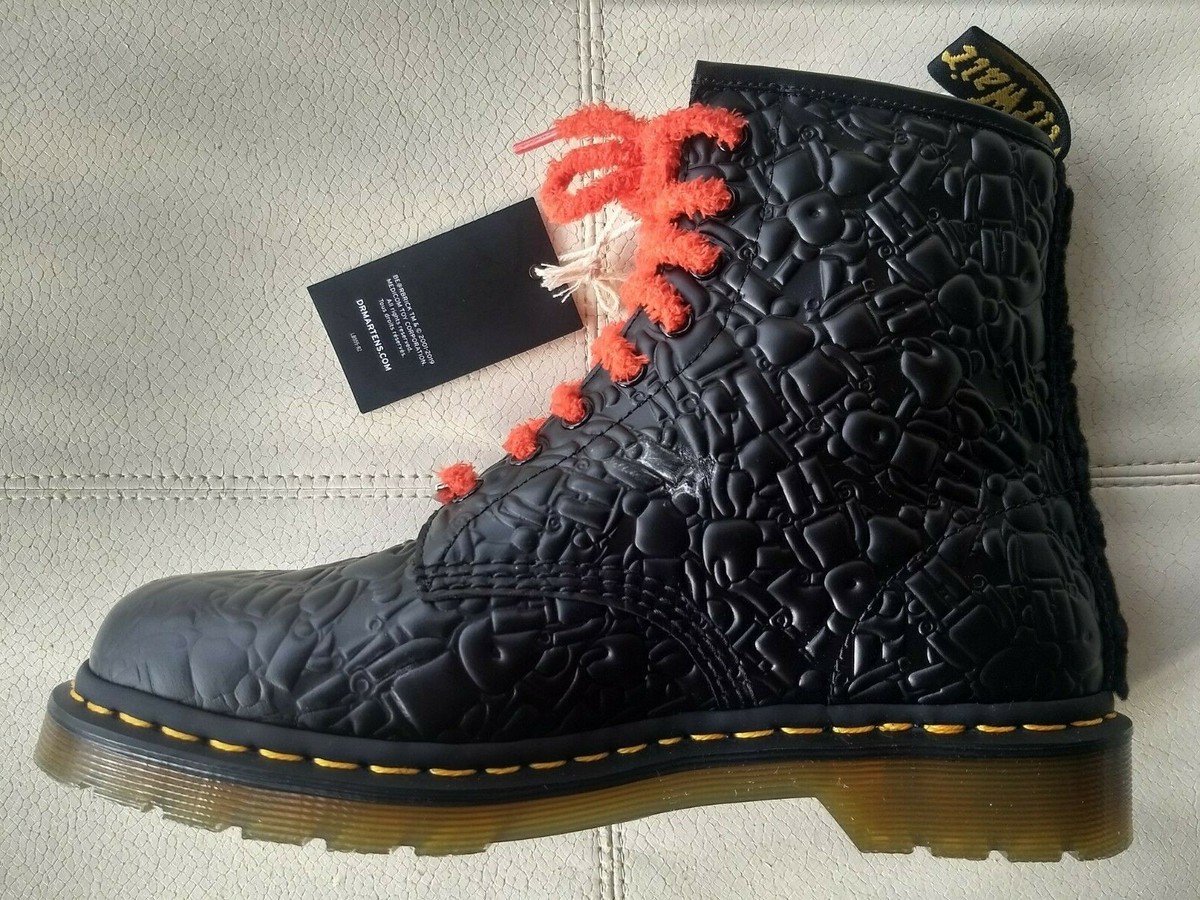 DOC DR MARTENS X BE@RBRICK MEDICOM TOY 8UK BOOTS 1460