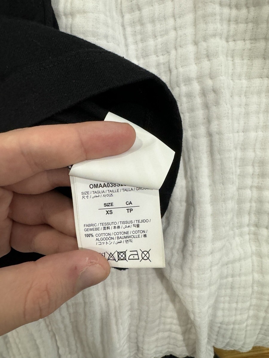 Off White Cabin Baggage Tshirt XS | eBay