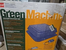 Master Flow 25-Watt Low Profile Solar Powered Roof Mount Exhaust Fan