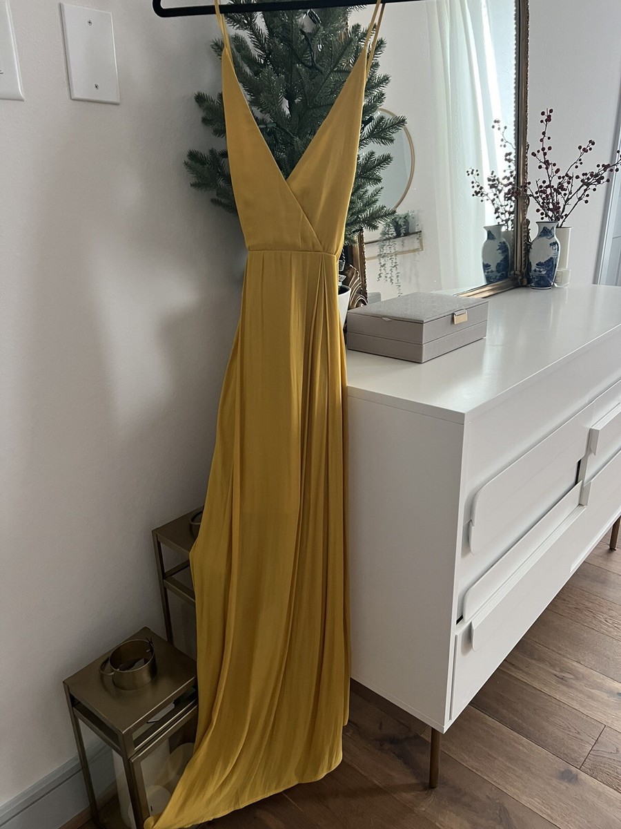 yellow maxi dress forever 21 Beautiful Yellow Forever 21 Maxi dress - S