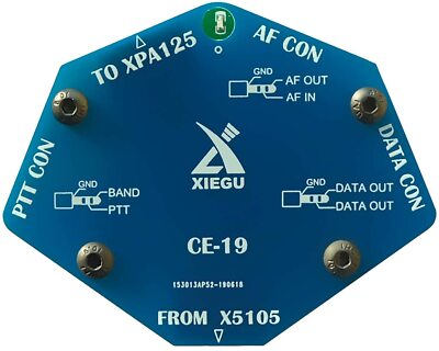 Xiegu CE-19 Data Interface Extension card for device X108G G90 G1M X5105 XPA125