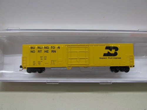 ROUNDHOUSE # 84207 ~WFE - BURLINGTON NORTH 57' COCHE FRIGORÍFICO # 9309 ~ ESCALA N | Zustand: New