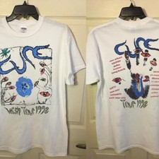 1992 The Cure Wish Tour 2 Side White Unisex T-shirt Men Women S-5XL KH14076
