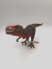 Schleich Red Tyrannosaurus Rex Plastic Dinosaur Figure 5 1/2"